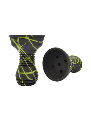 Чаша для кальяну Gusto Bowls Killa Glaze Зелена