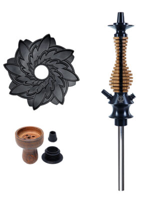 Кальян Karma Hookah 3.0 Mini Line Чорний