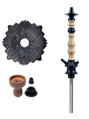 Кальян Karma Hookah 1.2 Walnut Чорний