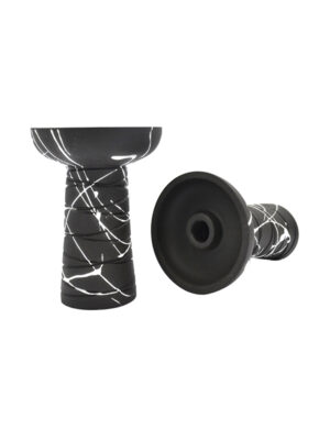 Чаша для кальяну Gusto Bowls Phunnel Classic Glaze Біла