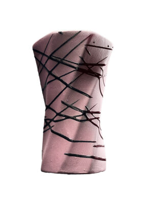 Чаша для кальяну Vantablack Tornado Rainbow Фіолетова