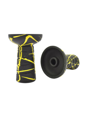 Чаша для кальяну Gusto Bowls Phunnel Classic Glaze Жовта