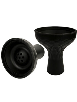 Чаша для кальяну AMY Silicon Чорна