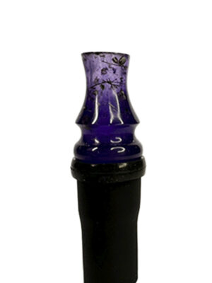 Персональний мундштук Vibe Hookah Classic Authentic Flowers Purple