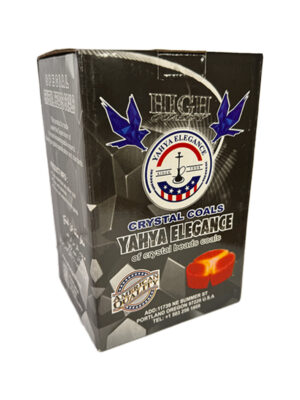 Вугілля для кальяну Yahya Elegance кокосове під калауд 1кг