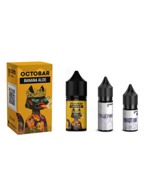 Набір премікс Octobar NFT Banana Aloe 30мл 0-50мг
