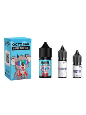Набір премікс Octobar NFT Grape Blue Ice 30мл 0-50мг