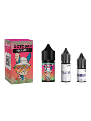 Набір премікс Octobar NFT Pear Apple 30мл 0-50мг