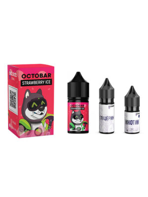 Набір премікс Octobar NFT Strawberry Ice 30мл 0-50мг