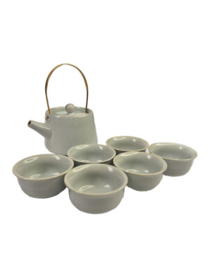 Набір посуду для чайних церемоній "Колотий лід" з чайником