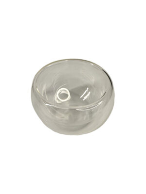 Піала скляна з подвійним дном