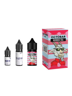 Набір премікс Octobar NFT Berries Tea 30мл 0-50мг