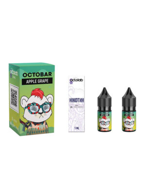 Набір премікс Octobar NFT Apple Grape 10мл 0-50мг