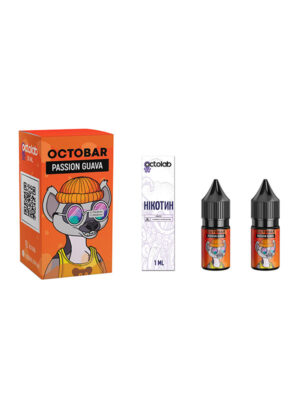 Набір премікс Octobar NFT Passion Guava 10мл 0-50мг