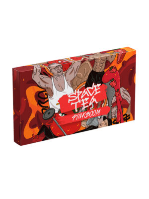 Суміш для кальяну Space Tea 40г Pinkboom (Грейпфрут, полуниця, малина)