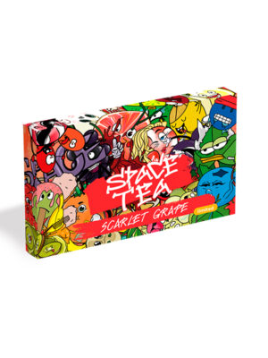 Суміш для кальяну Space Tea 40г Scarlet Grape (Рожевий виноград)