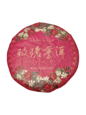 Шу Пуер з квітами троянди 100г