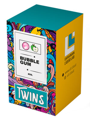 Набір премікс Twins Bubble Gum 30мл 0-50мг