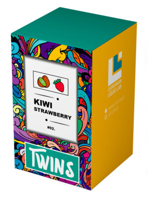 Набір премікс Twins Kiwi Strawberry 30мл 0-50мг