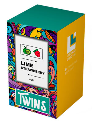 Набір премікс Twins Lime Strawberry 30мл 0-50мг