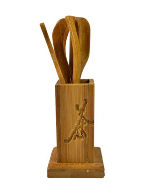 Набір чайних інструментів з бамбуку