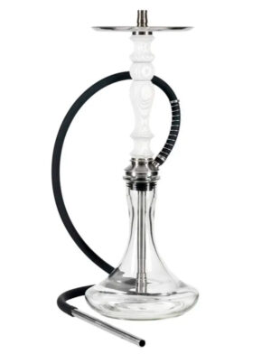 Кальян Aroma Hookah Steel Bravo Білий