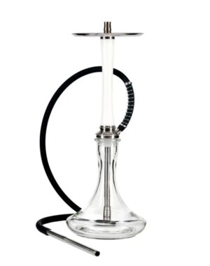Кальян Aroma Hookah Steel X-Ray Wood Білий