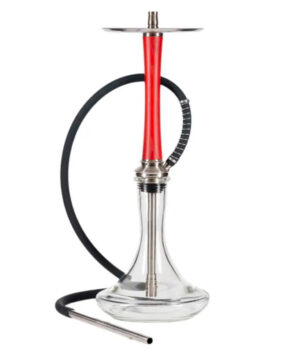 Кальян Aroma Hookah Steel X-Ray Wood Червоний