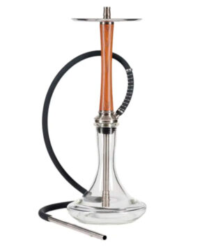 Кальян Aroma Hookah Steel X-Ray Wood Коричневий