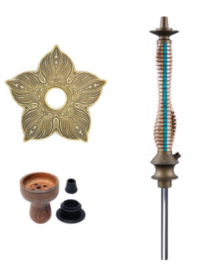 Кальян Karma Hookah 3.0 Line Bronze Бірюзовий