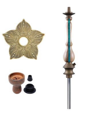 Кальян Karma Hookah 3.1 Line Bronze Бірюзовий