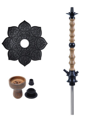 Кальян Karma Hookah 1.1 Walnut Чорний