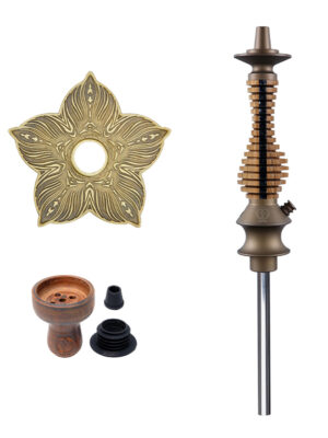 Кальян Karma Hookah 3.0 Mini Line Bronze Чорний