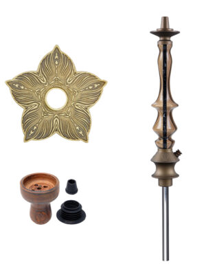 Кальян Karma Hookah 3.2 Line Bronze Чорний