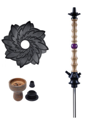 Кальян Karma Hookah 1.1 Walnut Фіолетовий