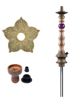 Кальян Karma Hookah 1.2 Bronze Фіолетовий