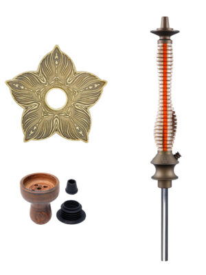 Кальян Karma Hookah 3.0 Line Bronze Помаранчевий