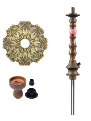 Кальян Karma Hookah 1.2 Bronze Рожевий