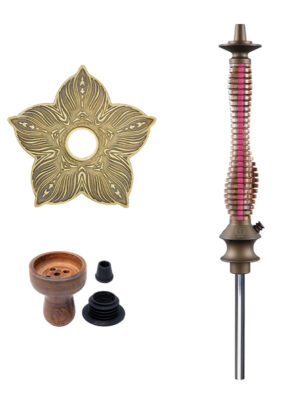 Кальян Karma Hookah 3.0 Line Bronze Рожевий