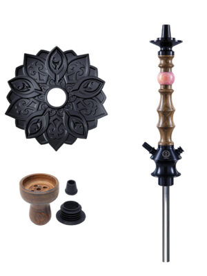 Кальян Karma Hookah 1.2 Walnut Рожевий