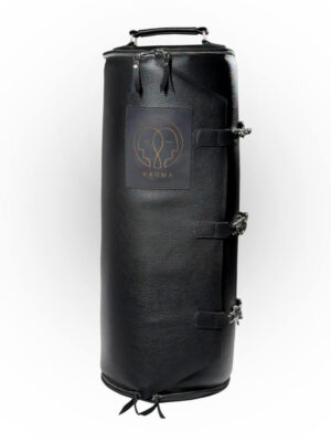 Сумка для кальяну Karma Hookah Чорна шкіра