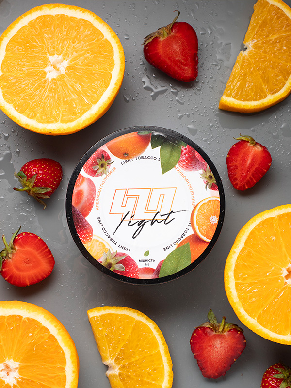 апельсин клубника