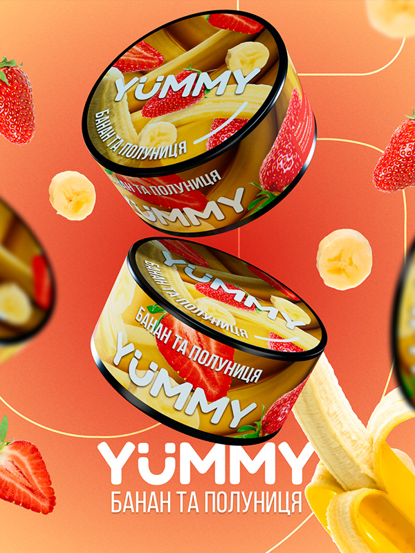 банан клубника