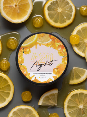 лимонно медовый холс