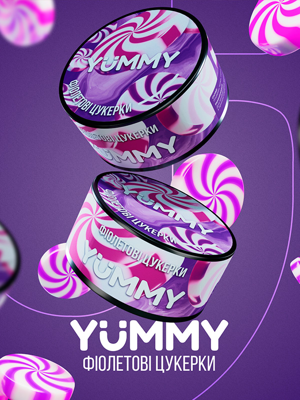 фиолетовый конфеты