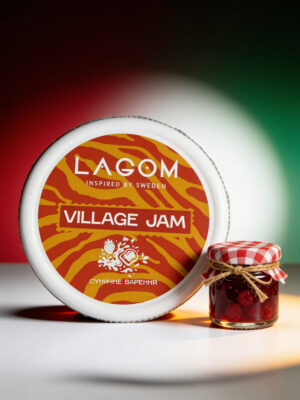 Тютюн Lagom Main Village Jam (Суничне Варення, 40 г)