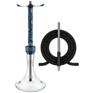 Кальян Aroma Hookah Mike Blue Titanium Синій титан
