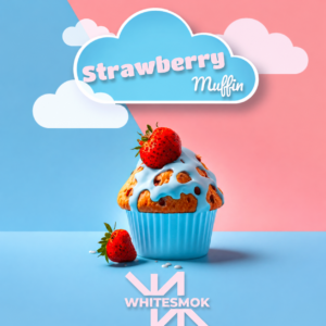 Тютюн WhiteSmok Strawberry Muffin "Полуничний Мафін" (50 г)